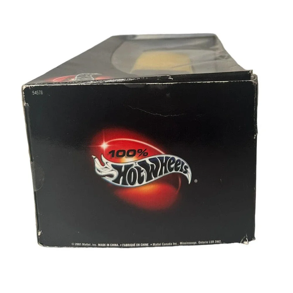 Vtg 100% Hot Wheels 1/18 Diecast Metal Yellow Car Panel Cruiser Car 2001‎ NEW